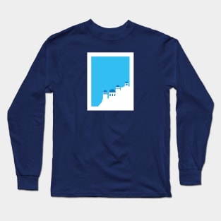 Greek Islands - Buildings Long Sleeve T-Shirt